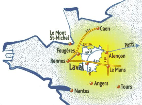 Accès Mayenne